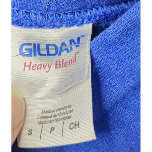 Unique Chicago Cubs Hoodie USA Bat Flag Back Men’s M Blue Vintage MLB - Picture 4 of 9